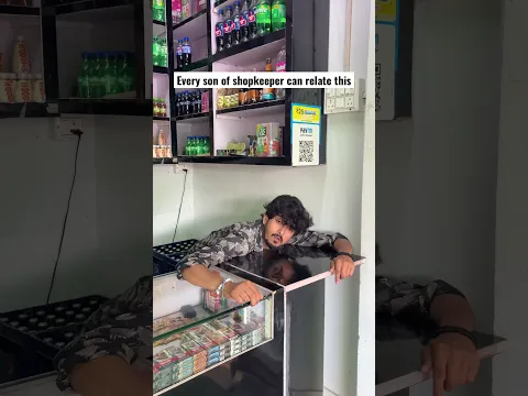 Every son of shopkeeper can relate this🫩😀
