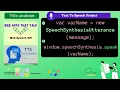 Text to Speech project in javascript Web Speech API News App with Text to speech Module