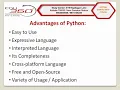 CBSE Class-11 Computer Science GETTING STARTED WITH PYTHON