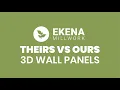 3D Wall Panels Face-Off Ekena Millwork vs Competitor - Unveiling the Best Designs Durability