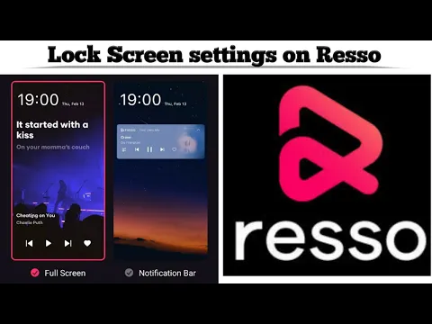 Download MP3 How did we change Lock screen settings on Resso app | Techno Logic | 2021