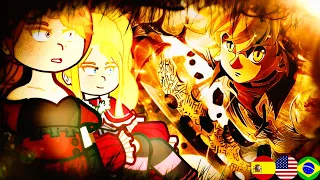 Re Zero React To Subaru As Meliodas Gacha React 