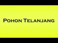 Lagu Pronunciation of Pohon Telanjang