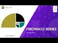 Fibonacci Series Program In Java Fibonacci Series By GeekyCoder