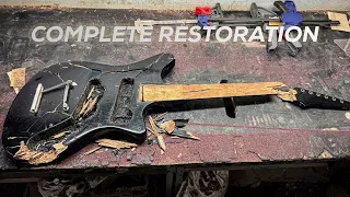 ABANDONED GUITAR RESTORATION – Bringing it Back to Life
