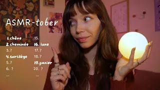 ASMR | 31 triggers pour Inktober