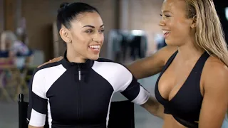 Mychelle Johnson Meets Tammy Hembrow For The First Time GOOD AMERICAN