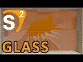 How To Create Breakable Glass using func - shatterglass in Source 2 Hammer