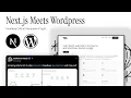 NEXT js 14 meets Headless Wordpress The Perfect Combo for SEO and SPEED Guillermo Approved