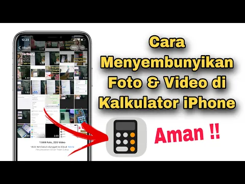 Cara Menyembunyikan Foto di Kalkulator iPhone iOS 15