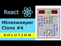 React Minesweeper Clone SOLUTION