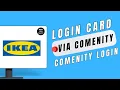 HOW TO LOGIN IKEA PROJEKT CARD VIA COMENITY LOGIN