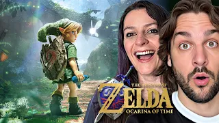 On réagit a ZELDA OCARINA OF TIME ! (Zelda Direct)