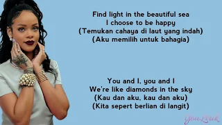 rihanna diamonds lirik video dan terjemahan 