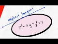Tangent Line with Implicit Differentiation Calculus 1