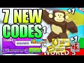 ALL NEW WORLD 5 UPDATE CODES IN 1 SPEED MONKEY ESCAPE - ROBLOX 1 SPEED MONKEY ESCAPE CODE 2026