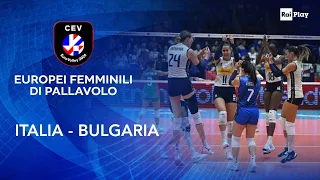 Italia - Bulgaria: 3-0: gli Highlights | Europei femminili di Pallavolo 2026