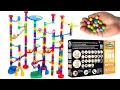 Unboxing Marble Genius Glow Marble Run Super Set