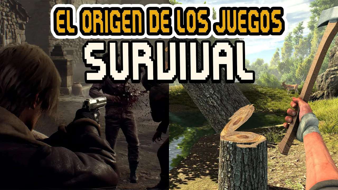 el ORIGEN de los juegos de SUPERVIVENCIA