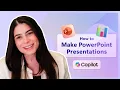 How to Prompt Copilot to Make Presentations in PowerPoint