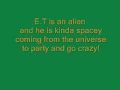 Download Lagu TOYBOX - E.T LYRICS!!!!!
