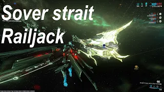 Warframe Railjack solo first mission Sover strait