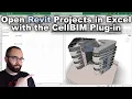 CellBIM Plug-in for Opening Revit Models in Excel
