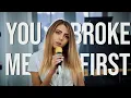 Download Lagu You Broke Me First - Tate Mcrae (Alex Goot, Jada Facer, KHS Cover)