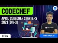 April CodeChef Starters 2021 Div-3 L - 6 Naman Bansal