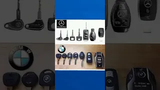 تطور مفاتيح سيارتي Mercedes و BMW عبر الزمن Shorts  تطور مفاتيح سيارتي Mercedes و BMW عبر الزمن Shorts