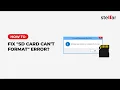 How to Fix SD Card won t format Error 5 simple solutions