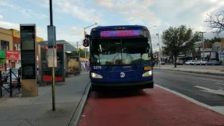 A Weird Select Bus Destination Board On The Q52 Bus Line