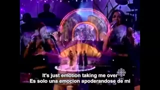 Download Celine Dion \u0026   Destiny's Child - Emotion Live  HQ Subtitles ENG//SPA MP3