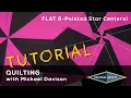 How to Get FLAT 8-Pointed Star Centers