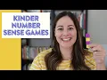 Number Sense Games for Kindergarten number sense activities in kindergarten