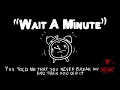Download Lagu Tavenchi - Wait A Minute ( Lyric Video )