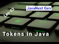 Tokens in java with Ravi