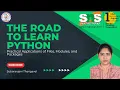 Practical Applications of Files Modules and Packages Subaranjani T SNS Institutions