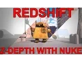 Redshift Exporting Z Depth to Nuke Tutorial