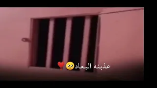 شاب عراقي مسجون يغني عذبنا البعاد 