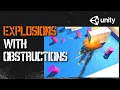 Explosive Damage and Force with Obstructions Unity Tutorial