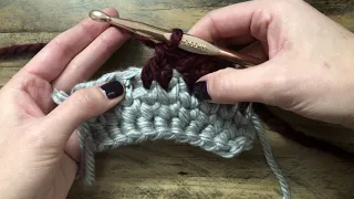 How to decrease using the Extended Center Single Crochet Stitch