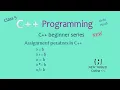 Assignment Operator in C C Programming series C in Class 5