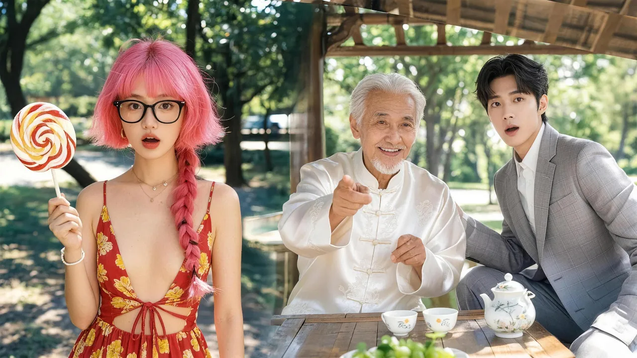 Chica Finge Ser Fea en una Fiesta, Arruina la Cita del CEO, ¡Pero el Abuelo la Quiere de Nuera! poster