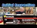 Prorun PCS420C Chainsaw initial inspection