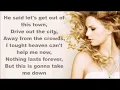 Wildest dreams (Lyrics)