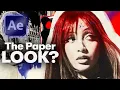 How to Make Paper Collage Stop Motion Animations After Effects Tutorial