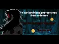 Your boyfriend protects you from a demon Kokushibo x Demon slayer Listener Kny ASMR