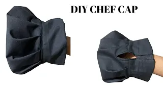 easy and simple way to make a chef cap diy sewingtutorial chef