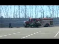 Dubuque Asbury Fire Departments battle field fire on Monday